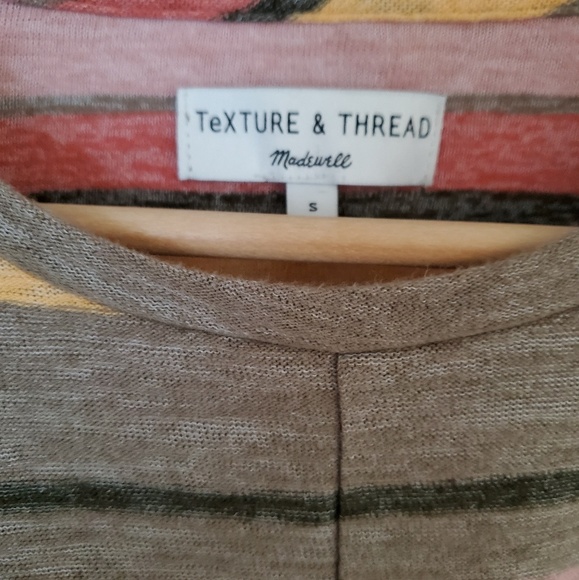Madewell Texture & Thread Tie Front Top - Picture 3 of 8